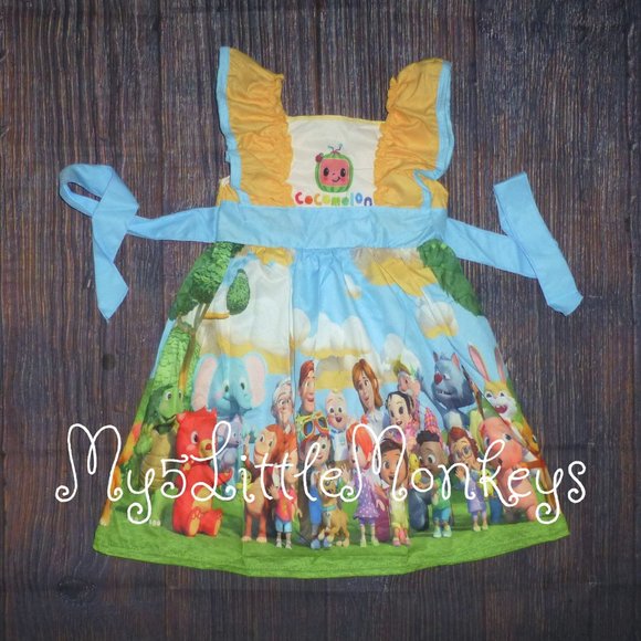 Other - Cocomelon Girls Boutique Ruffle Dress